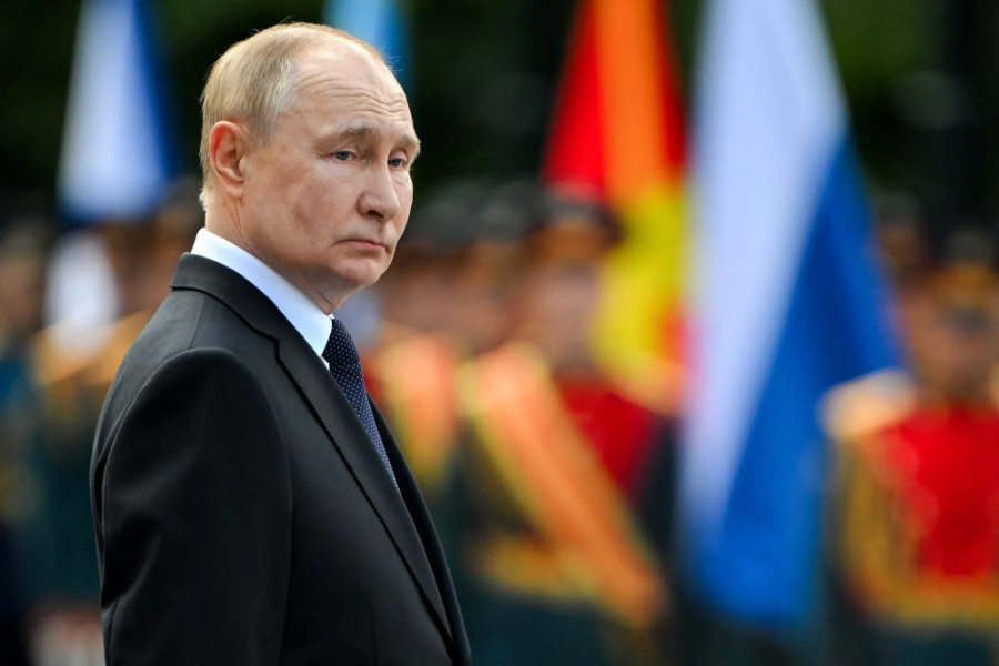 Tổng thống Nga Vladimir Putin - Ảnh: Bloomberg.