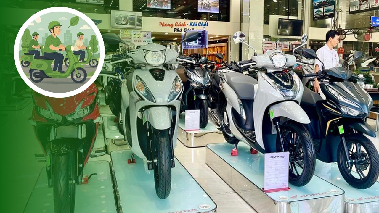 <i>Thị trường xe máy Việt Nam đang có sự chuyển dịch lớn sang xanh hoá.</i>