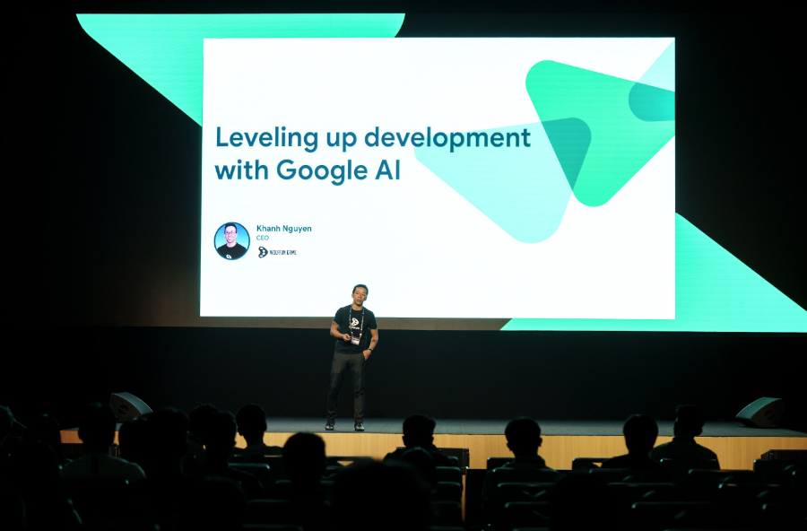 Ông Nguyễn Đình Khánh, CEO Wolffun, chia sẻ tại sự kiện. Ảnh: Google