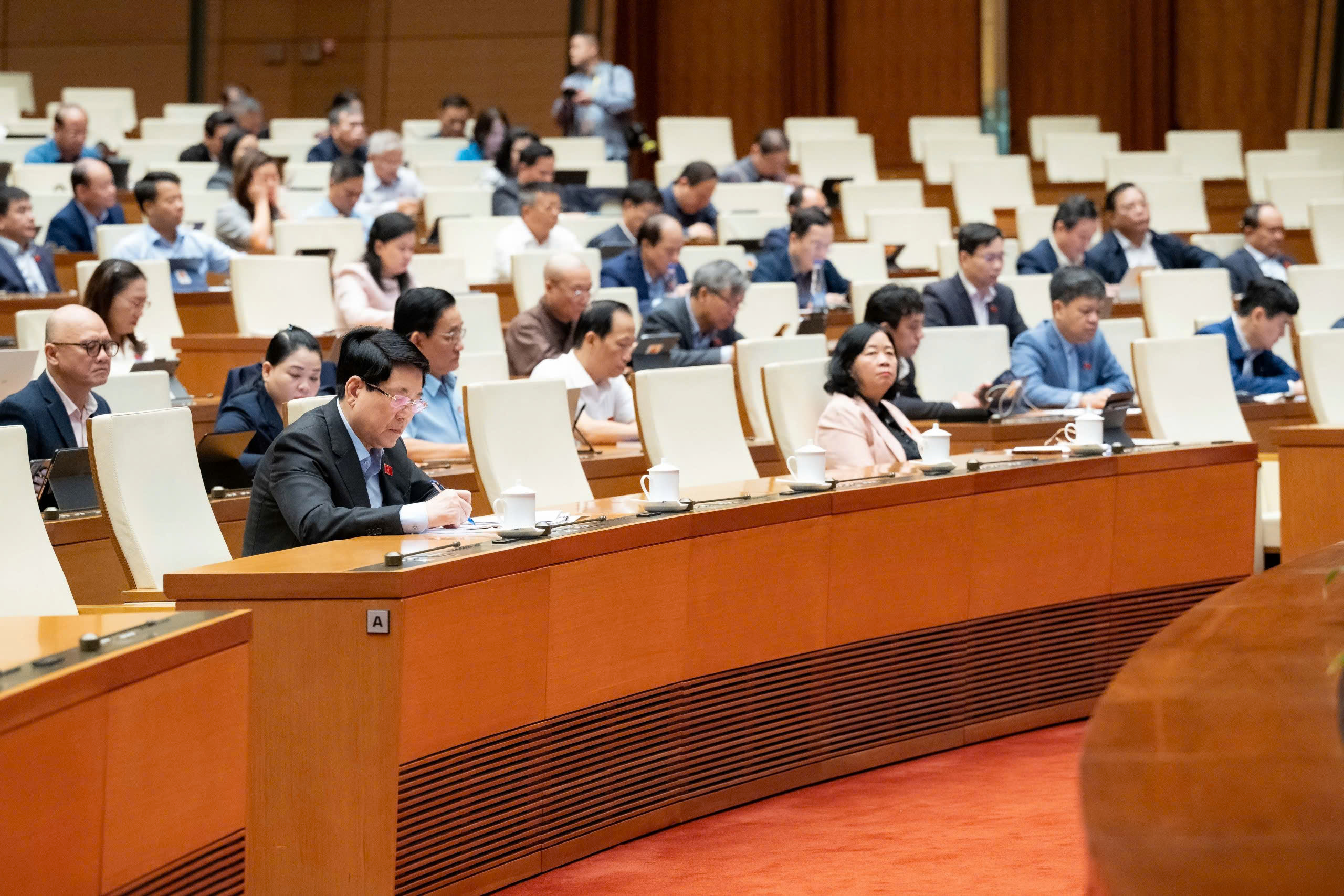 Quang cảnh phiên họp. Ảnh: Quốc hội.