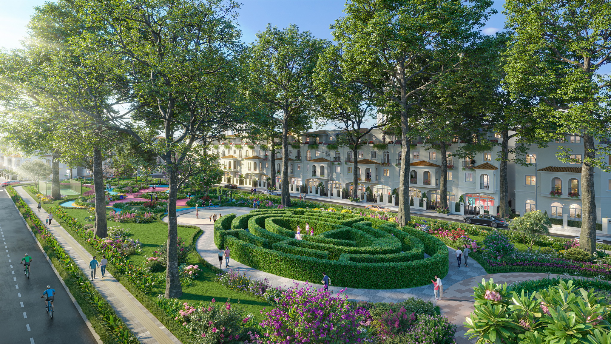 Eurowindow Sport Garden là dự án tiên phong tại Nghệ An đáp ứng tiêu chí công trình xanh.