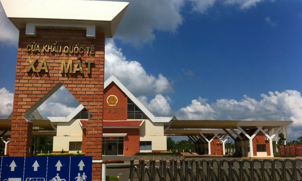 Cửa khẩu Xa Mát tại tỉnh Tây Ninh - Ảnh tư liệu.