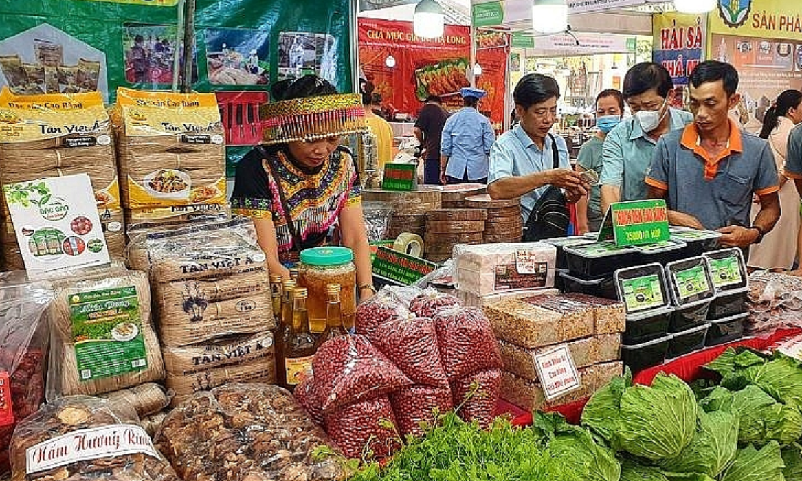 Một gian hàng hội chợ