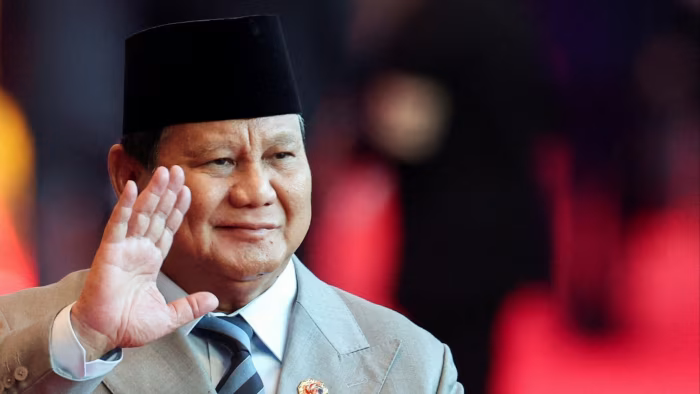 Tổng thống Indonesia Prabowo Subianto - Ảnh: Reuters.