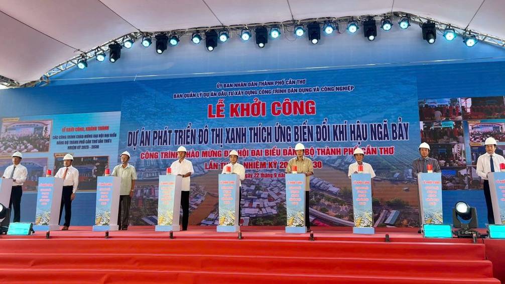 Dự án đã chính thức được khởi công vào ngày 22/9/2025. Ảnh: Yến Linh