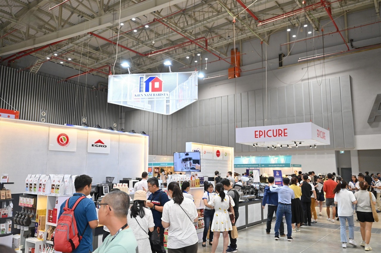 Cafe Show  Tea Show Hanoi 2025 có nhiều không gian trải nghiệm độc đáo.