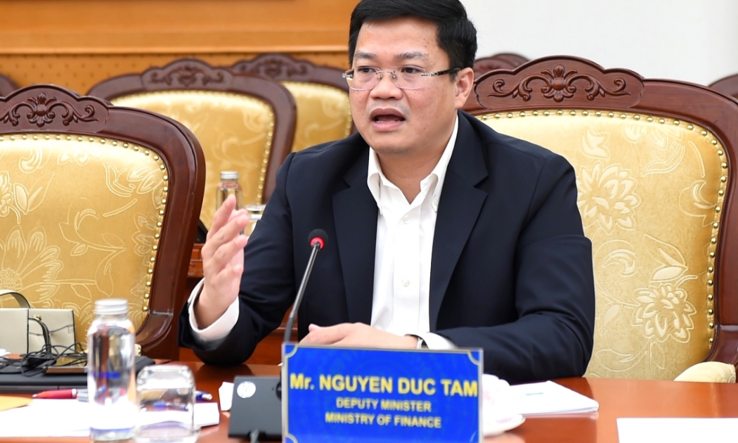 Thứ trưởng Bộ Tài chính Nguyễn Đức Tâm.