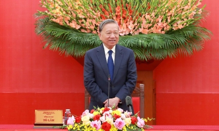 Tổng Bí thư Tô Lâm gặp mặt các tập thể, cá nhân tham gia bảo vệ an ninh, trật tự ở cơ sở tiêu biểu, xuất sắc 