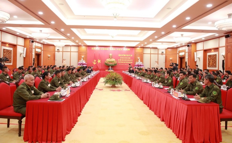 Toàn cảnh buổi gặp mặt. Ảnh: dangcongsan.vn