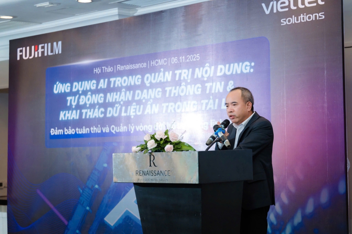 Ông Nguyễn Văn Thái, Giám đốc Trung tâm Khách hàng Doanh nghiệp miền Nam, Viettel Solutions