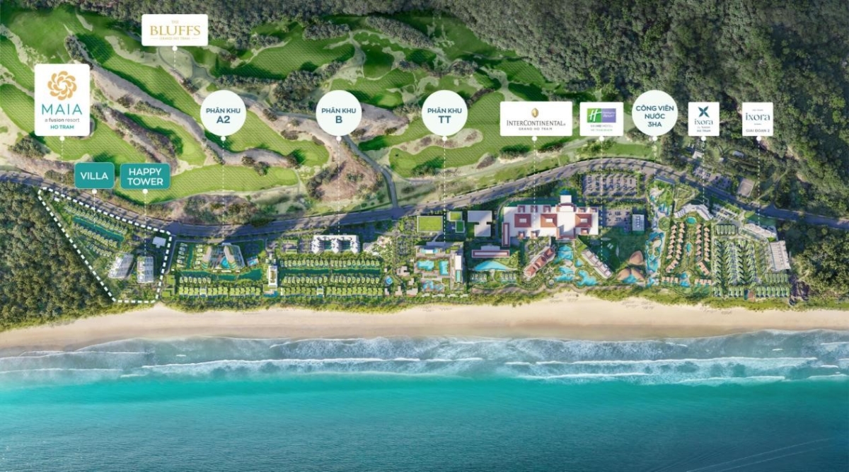 The Grand Ho Tram - Las Vegas thu nhỏ tại Việt Nam - thiên đường nghỉ dưỡng một điểm đến, triệu trải nghiệm.