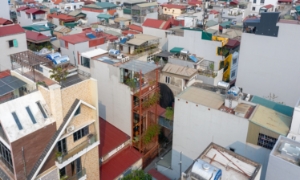 Chọn điểm nhấn cho nhà nhỏ đô thị