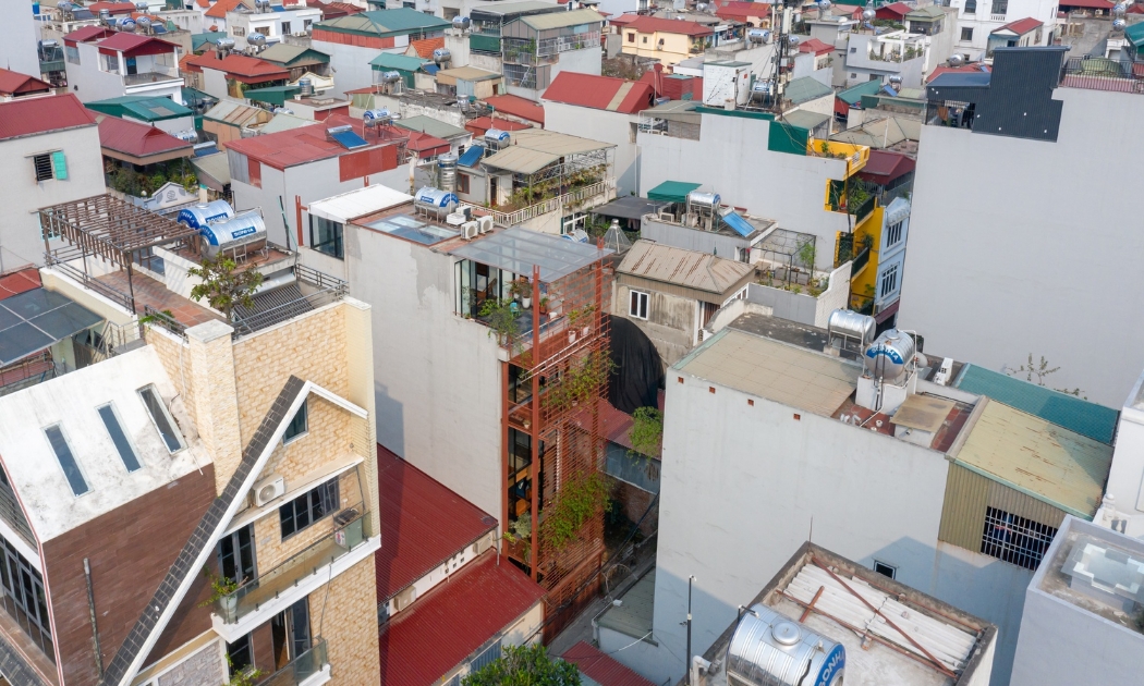 Chọn điểm nhấn cho nhà nhỏ đô thị