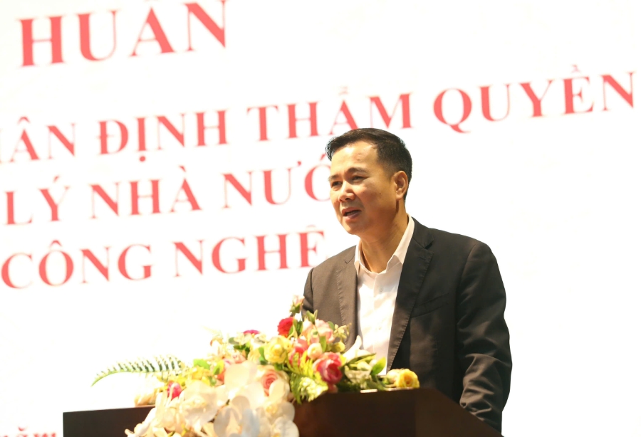 Thứ trưởng Bộ Khoa học và Công nghệ Bùi Thế Duy. 