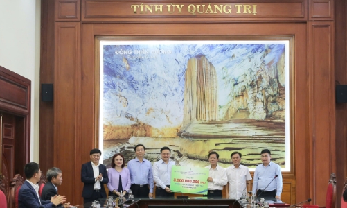 Petrovietnam đồng hành cùng tỉnh Quảng Trị và thành phố Huế khắc phục hậu quả thiên tai