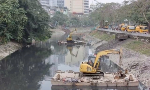 Hà Nội đầu tư hơn 4.665 tỷ đồng để tái thiết công viên, làm sạch đẹp cảnh quan sông Tô Lịch