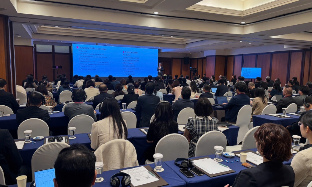 Toàn cảnh hội thảo Phát triển thế hệ lãnh đạo kế cận và phong cách lãnh đạo hợp tác giữa Việt Nam và Nhật Bản.