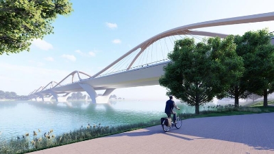 Investment adjustment for Tran Hung Dao bridge in Hanoi approved