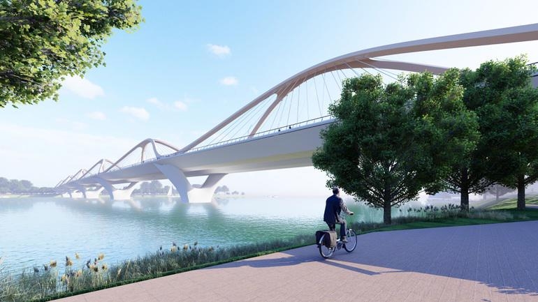 Investment adjustment for Tran Hung Dao bridge in Hanoi approved