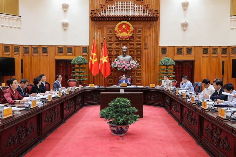 Quang cảnh cuộc họp. Ảnh: VGP