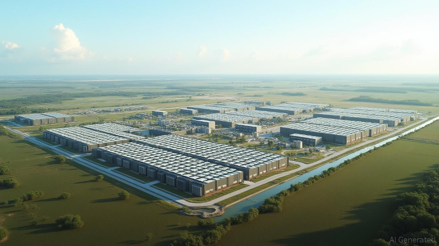 Phối cảnh dự án trung tâm dữ liệu Hyperion của Meta. Ảnh: Bloomberg