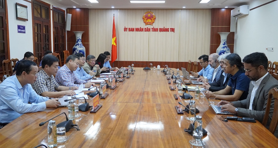 Toàn cảnh buổi làm việc