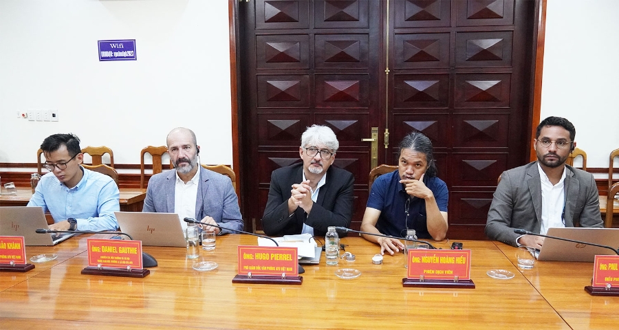 Đoàn công tác Cơ quan Phát triển Pháp