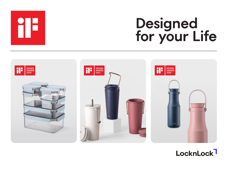 Sản phẩm được vinh danh tại  iF Design Award.