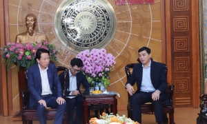 Sumitomo (Nhật Bản) làm việc với Thanh Hóa, đẩy nhanh KCN 115 triệu USD