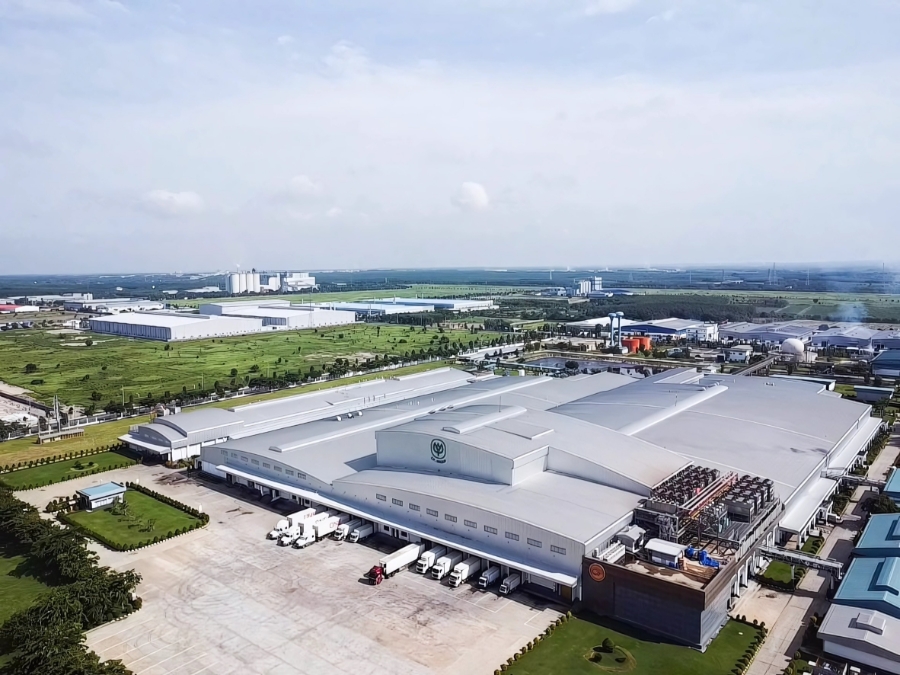 Nhà máy CPV Food Bình Phước là một trong những tổ hợp sản xuất gia cầm hiện đại bậc nhất Đông Nam Á. Nguồn: C.P. Việt Nam.