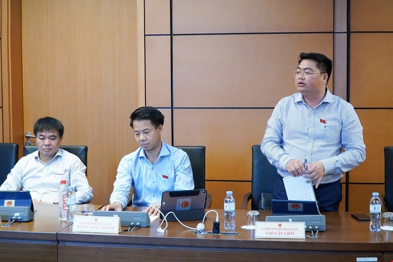 Đại biểu Tao Văn Giót (Đoàn ĐBQH&nbsp;tỉnh Lai Châu). Ảnh: Quochoi.vn.