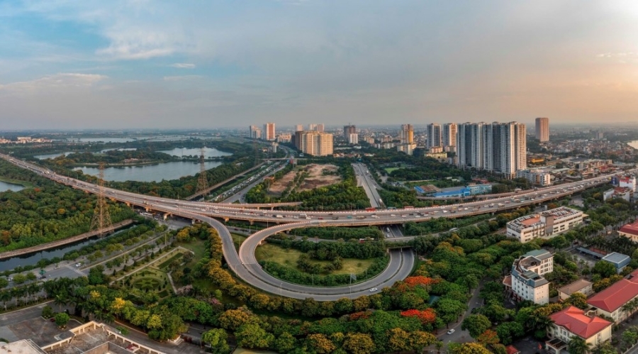 Hệ thống hạ tầng và quỹ xanh định hình sức hấp dẫn mới của bất động sản khu Nam Hà Nội.