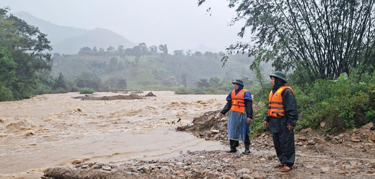 Lực lượng biên phòng túc trực tại các điểm xung yếu
