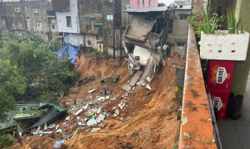 Sạt lở diễn biến phức tạp tại Quảng Trị