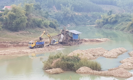 Phối hợp trong quản lý, bảo vệ tài nguyên địa chất chưa khai thác, sử dụng và khoáng sản chưa khai thác; phối hợp trong quản lý cát, sỏi lòng sông lòng hồ tại khu vực giáp ranh địa phận hành chính cấp tỉnh. Ảnh minh họa