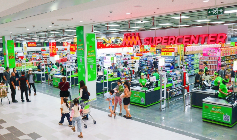 MM Supercenter Đà Nẵng kết hợp đại siêu thị, khu ẩm thực, vui chơi, giải trí... rộng hàng nghìn m2.