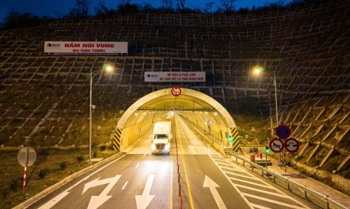 Phê duyệt Dự án đầu tư hoàn thiện hầm Núi Vung trên tuyến cao tốc Bắc – Nam phía Đông