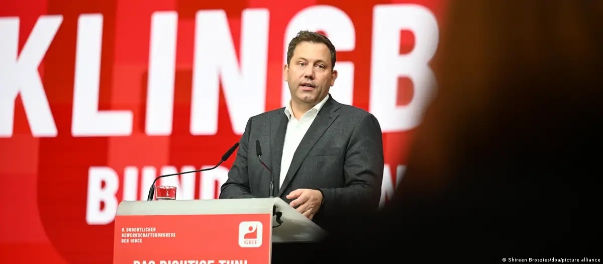 Phó Thủ tướng Lars Klingbeil sẽ là đại diện chính phủ đầu tiên thăm Trung Quốc. (Nguồn ảnh: DW)