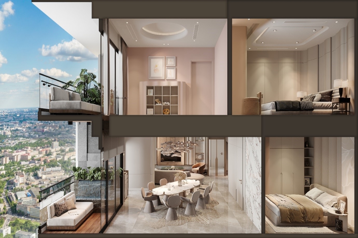 Nhiều căn penthouse, duplex ghi nhận tăng giá mạnh, hiệu quả hơn nhà phố.