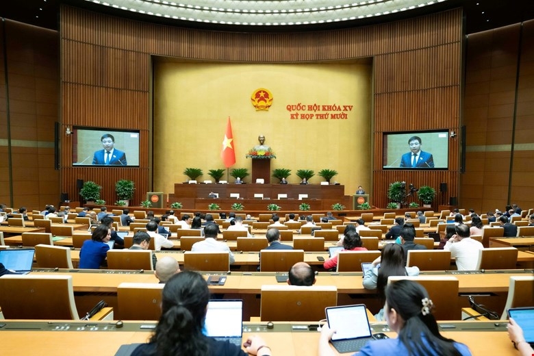 Quang cảnh phiên họp. Ảnh: Quốc hội.