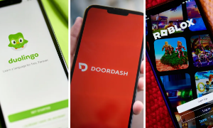 Ứng dụng Duolingo, Doordash và Roblox