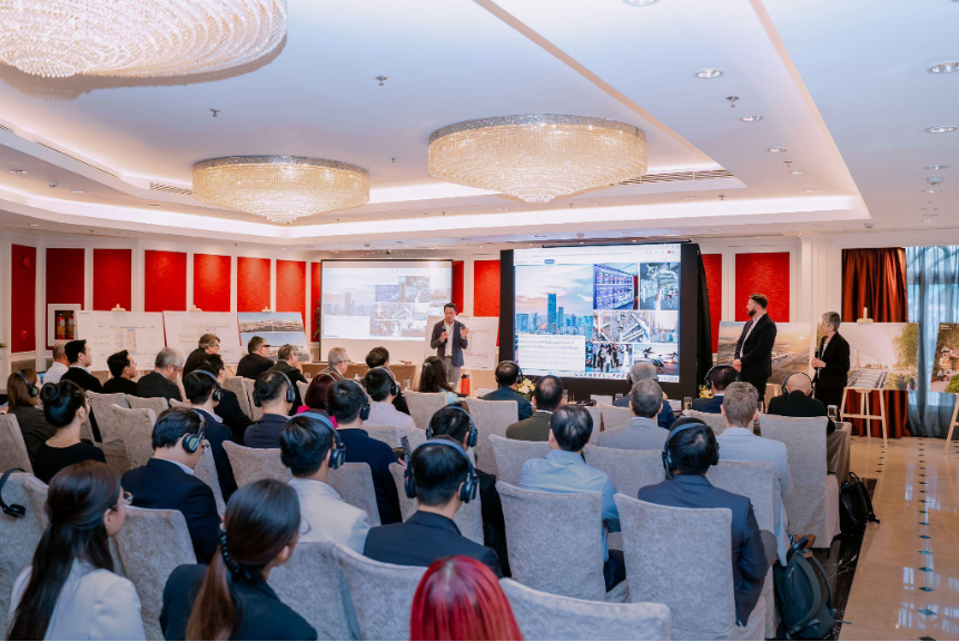 The competition brings together three of the world’s leading architectural firms