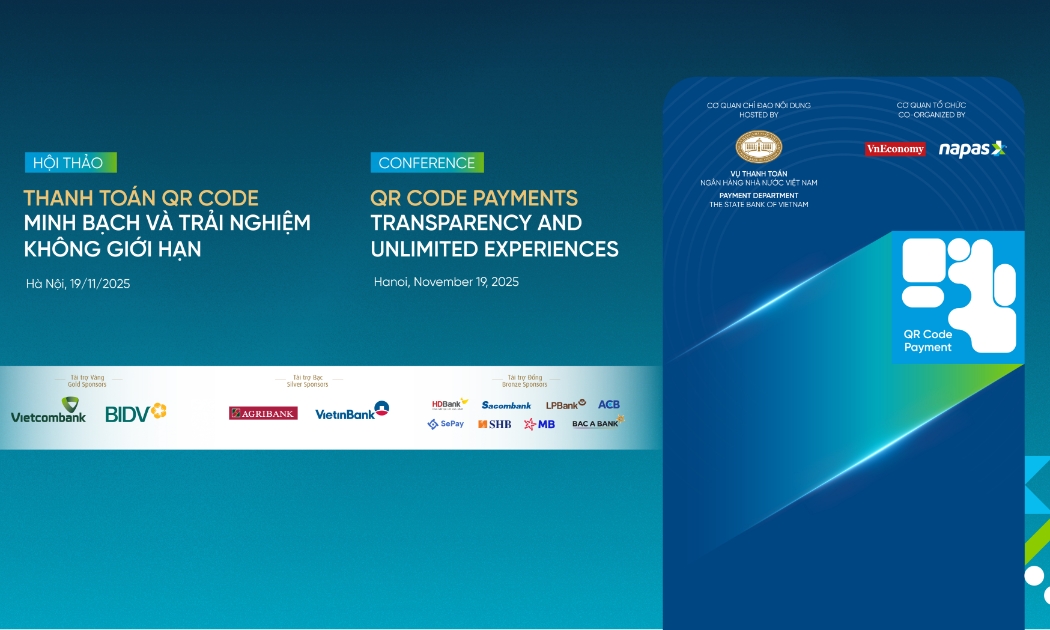 Sắp diễn ra Hội thảo “Thanh toán QR Code: Minh bạch và Trải nghiệm không giới hạn”