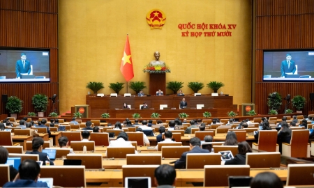 Quang cảnh Phiên thảo luận