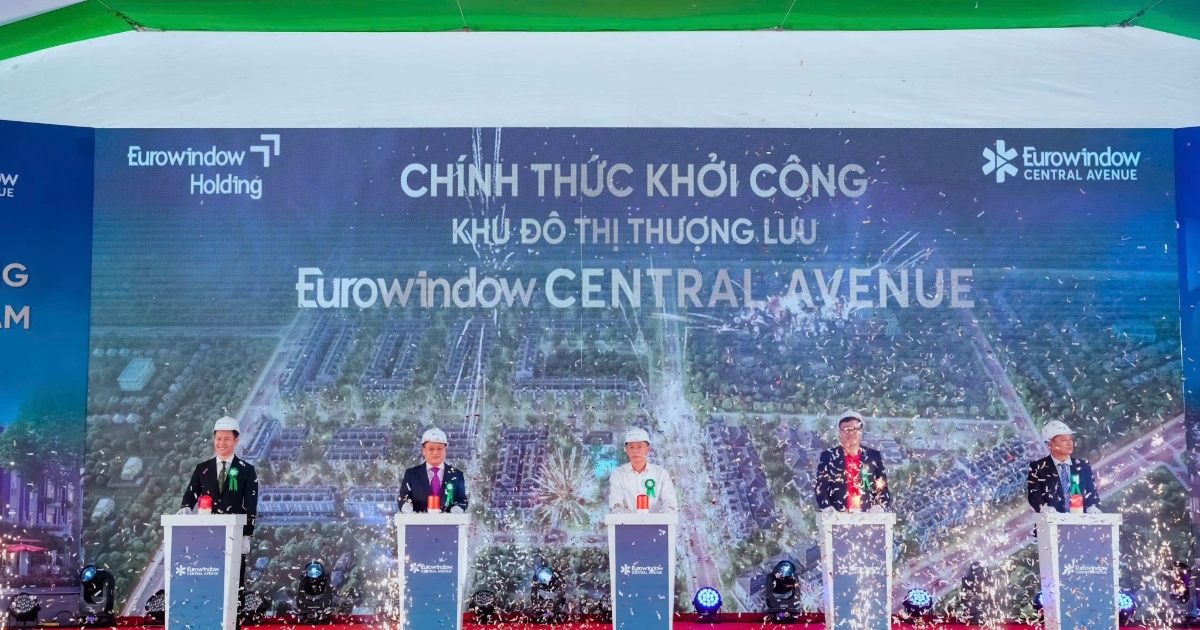Khu đô thị thượng lưu Eurowindow Central Avenue kiến tạo chuẩn sống mới tại Nghệ An