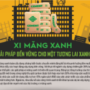 Xi măng xanh: Giải pháp bền vững cho một tương lai xanh
