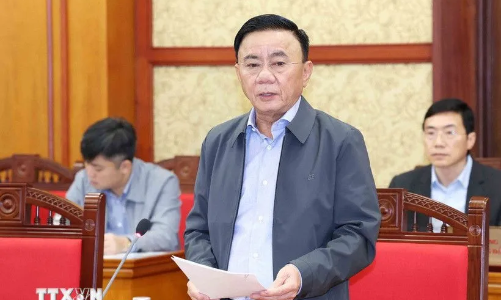 Thường trực Ban Bí thư chủ trì Phiên họp Thường trực Tiểu ban Tổ chức phục vụ Đại hội XIV của Đảng