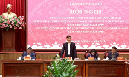 Xây dựng quy hoạch Thủ đô Hà Nội hướng tới tầm nhìn trăm năm