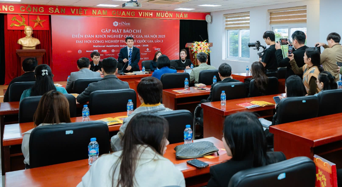 Ban tổ chức chia sẻ các điểm nhấn trọng tâm tại Diễn đàn Khởi nghiệp Quốc gia- Hà Nội 2025