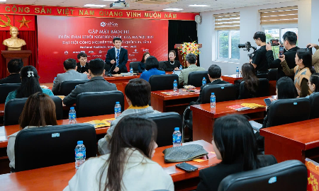 Ban tổ chức chia sẻ các điểm nhấn trọng tâm tại Diễn đàn Khởi nghiệp Quốc gia- Hà Nội 2025